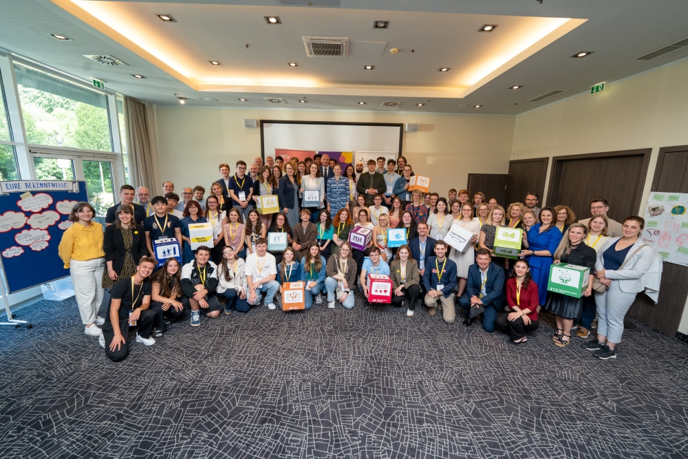 Gruppenfoto der Teilnehmenden an der Jungendkonferenz 2025