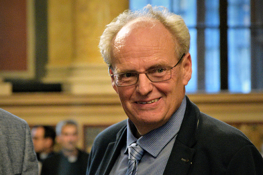 Prof. Hubert Wolf beim 'dies facultatis' 2019 / Kathpress / Henning Klingen Was hat der Zölibat mit Missbrauch zu tun? Ein Gespräch mit Prof. Hubert Wolf